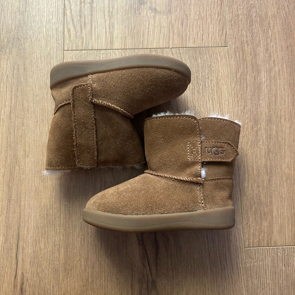 UGG Kids Tan Suede Boots